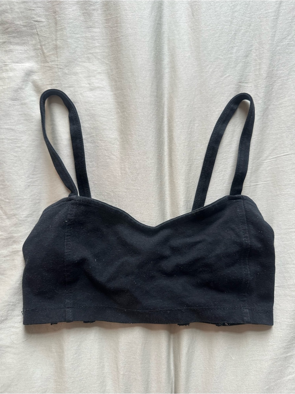 Brandy Melville Black Cage Bralette